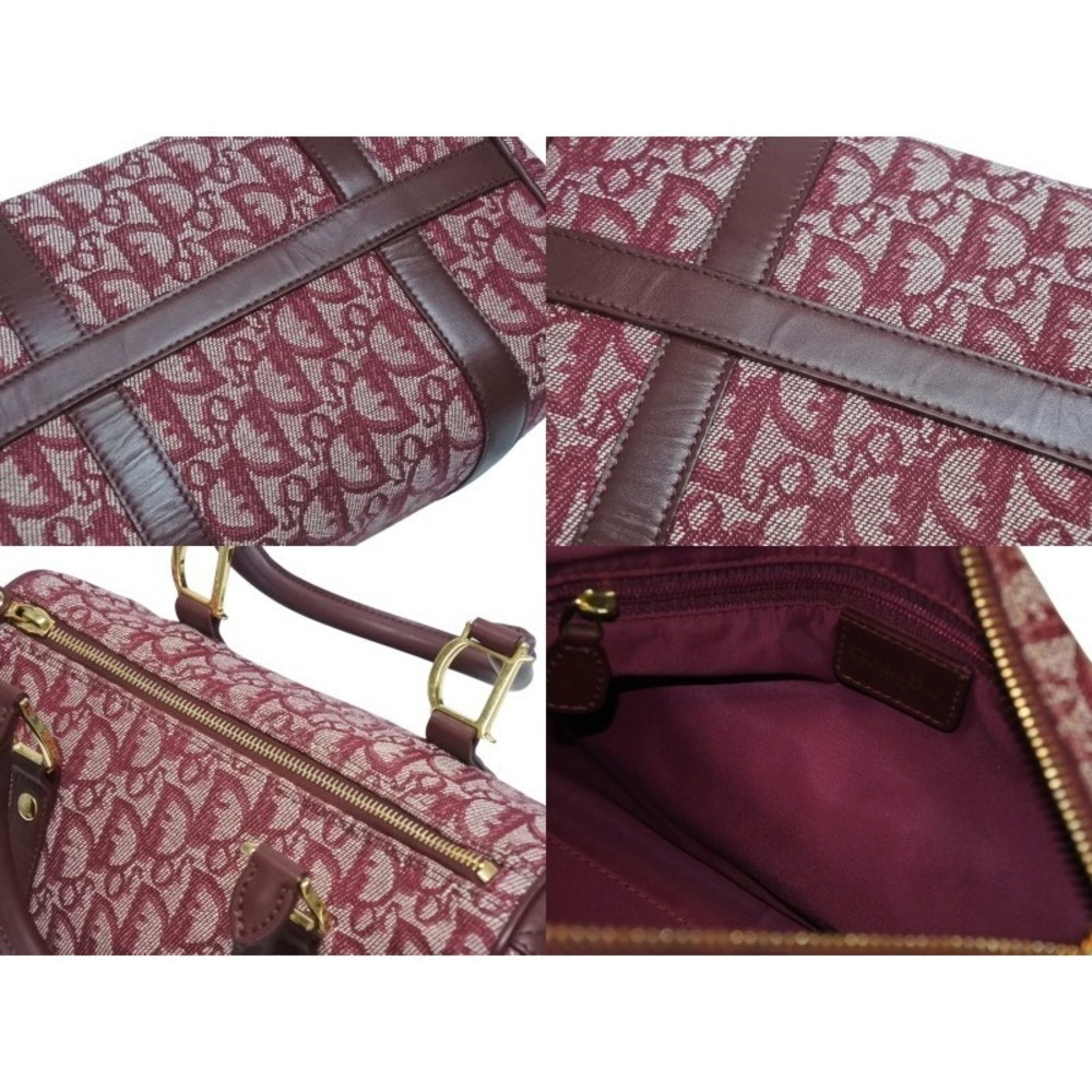 Christian Dior Trotter Boston Bag Red - Picture 8 of 10